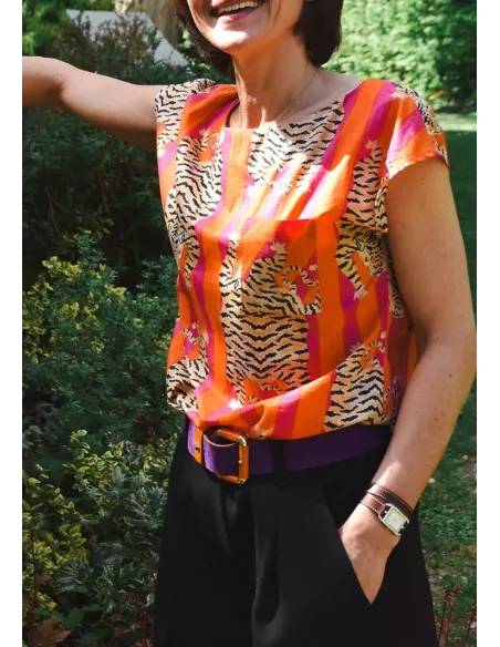 Patron de couture Top Claire - Créez votre propre top