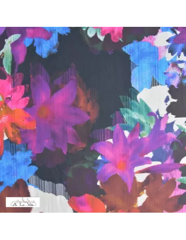 Tissu Coton imprimé floral