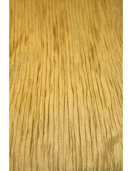 Tissu Tissu gaufré polyester ocre 2
