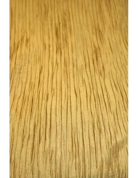 Tissu Tissu gaufré polyester ocre