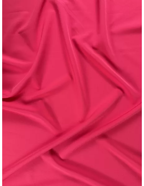 Tissu Micro crêpe de polyester - rose fushia 2