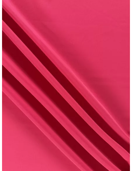 Tissu Micro crêpe de polyester - rose fushia