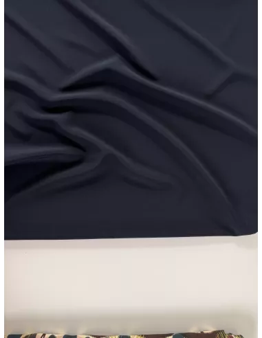 Tissu Polyester - voyageur bleu marine