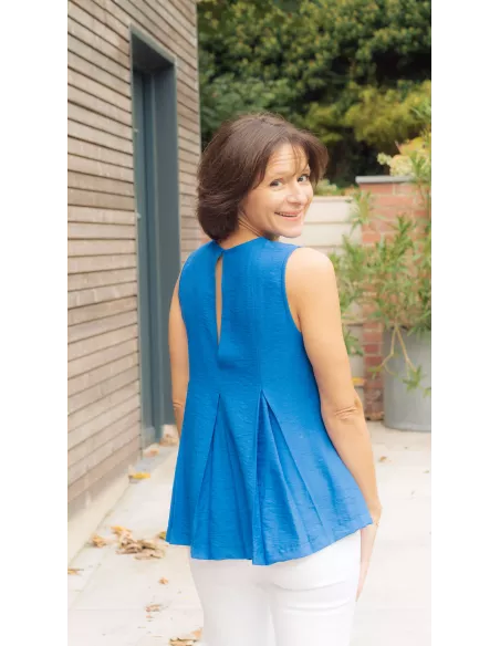 Tissu Patron de couture robe et top Francesca au mètre en ligne