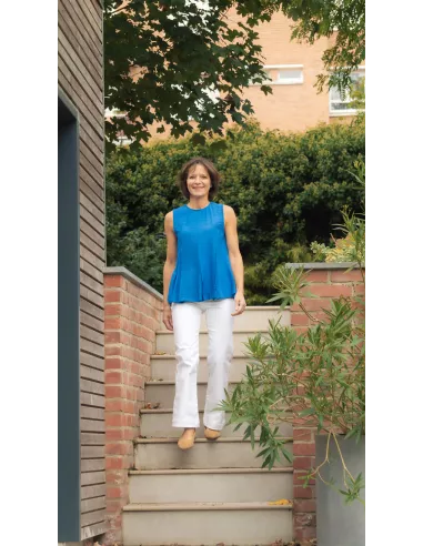 Tissu Patron de couture robe et top Francesca au mètre en ligne