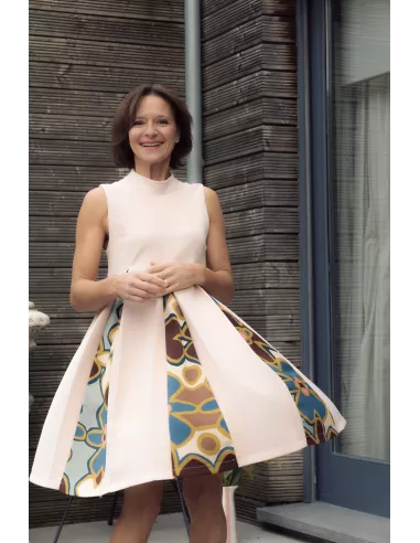 Tissu Patron de couture robe et top Francesca au mètre en ligne
