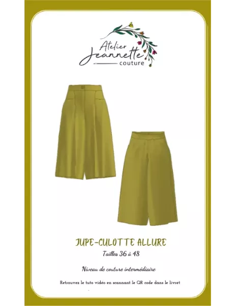 Patron de couture Short Camille - Créez votre propre short