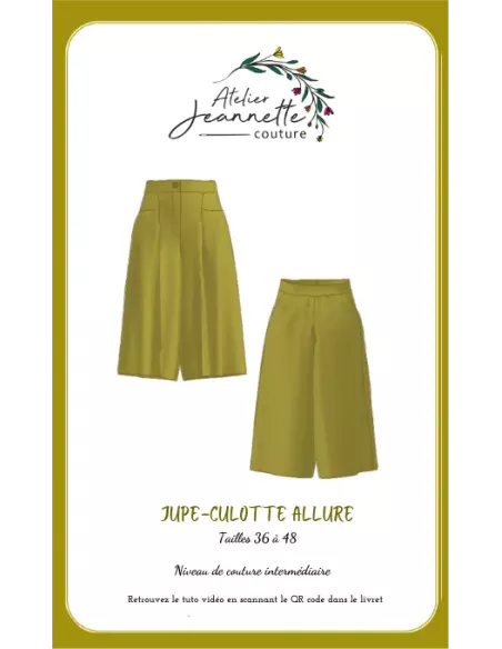 Patron de couture Short Camille - Créez votre propre short
